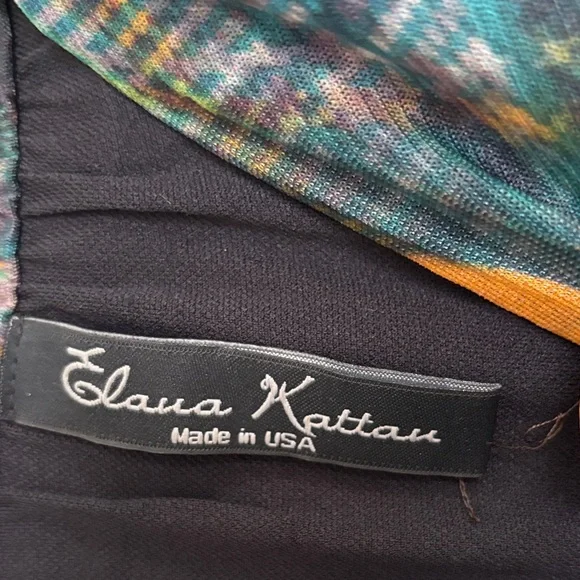 Multicolor Abstract Maxi Dress - Picture 3 of 7